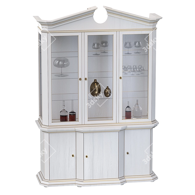 Vintage Cabinet 3D model image 3