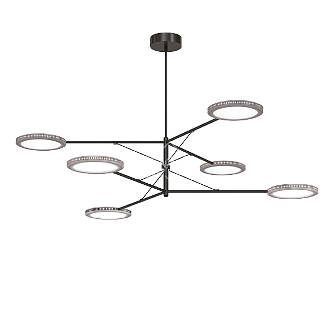 Modern Chandelier Lighting Collection 3D model image 2