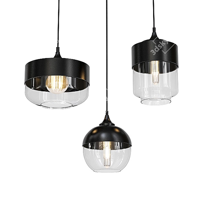 Modern Chandelier Lighting Collection 3D model image 3