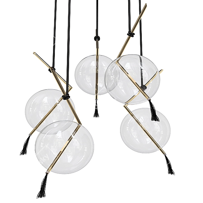 Modern Chandelier Collection 3D model image 4