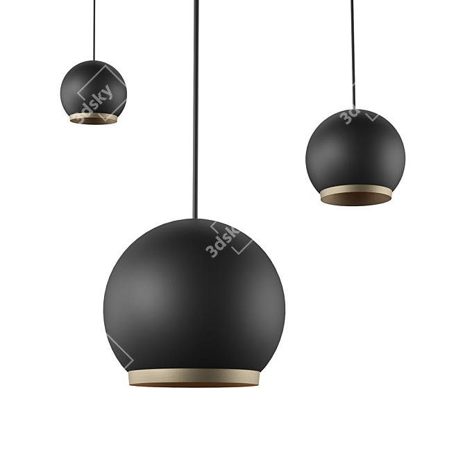 Modular Smart Ball 82: Innovative Lighting Solution 3D model image 1