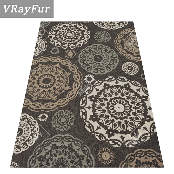 Luxury Rugs Collection | High-Quality Carpets 3D model image 2