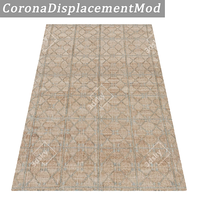 Premium Carpet Set: High-Quality Textures for V-Ray and Corona. 3D model image 4