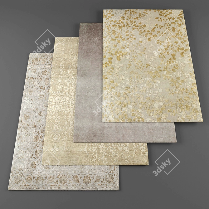 Jaipur Collection Rugs 3D model image 1