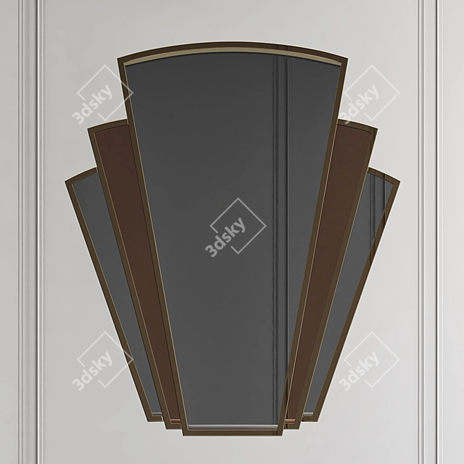 Elegant 2013 Mirror: Horchow 3D model image 2