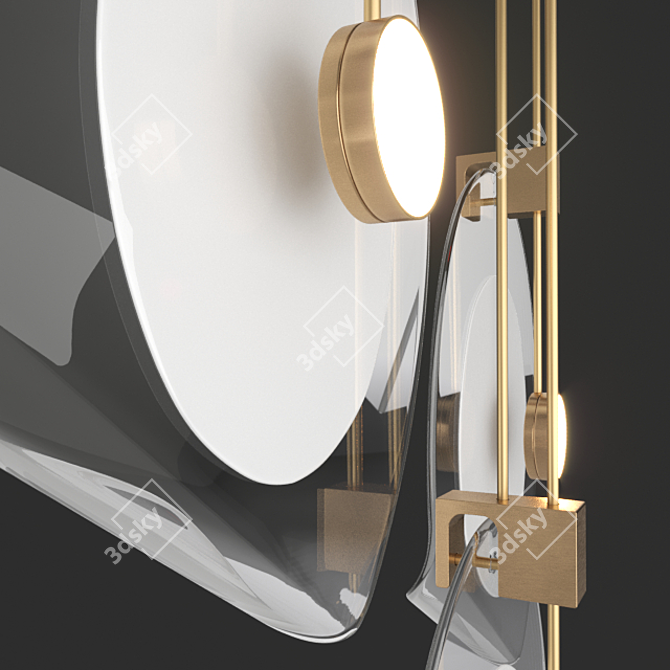 Elegant OVOLO Pendant: Perfect Lighting Solution 3D model image 5