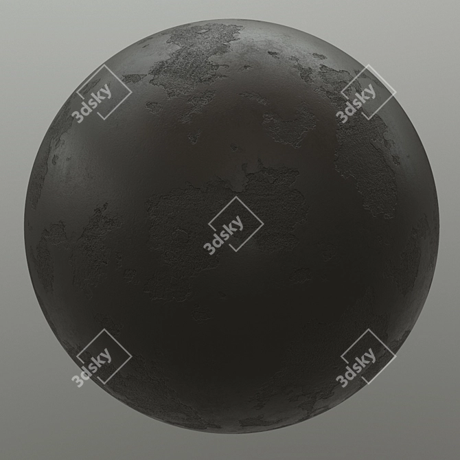 Title: Seamless Damage Concrete Texture Kit 3D model image 5