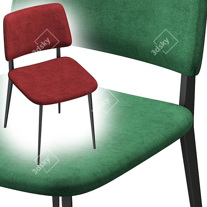 Elegant and Stylish JOE Chair 3D model image 4