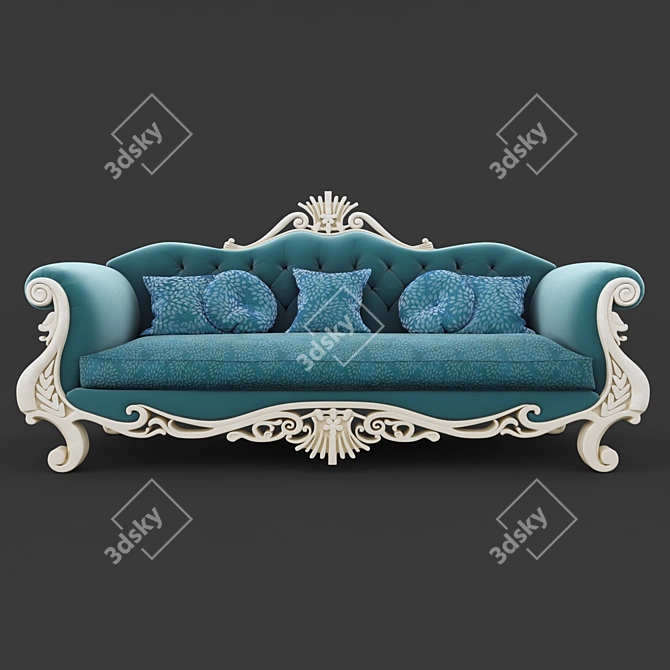 Contemporary Furniture Set 3D model image 2