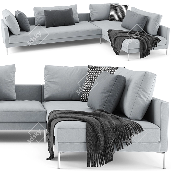 Eilersen Plano Modern Sofa 3D model image 2