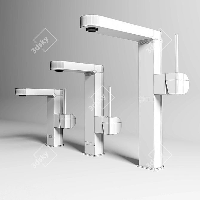 Grohe Plus Mixer Set - 3 Sizes Available 3D model image 3