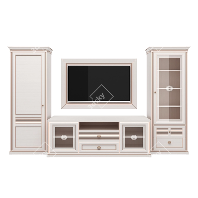 Isotta Mini 2.2 Living Room Set 3D model image 2