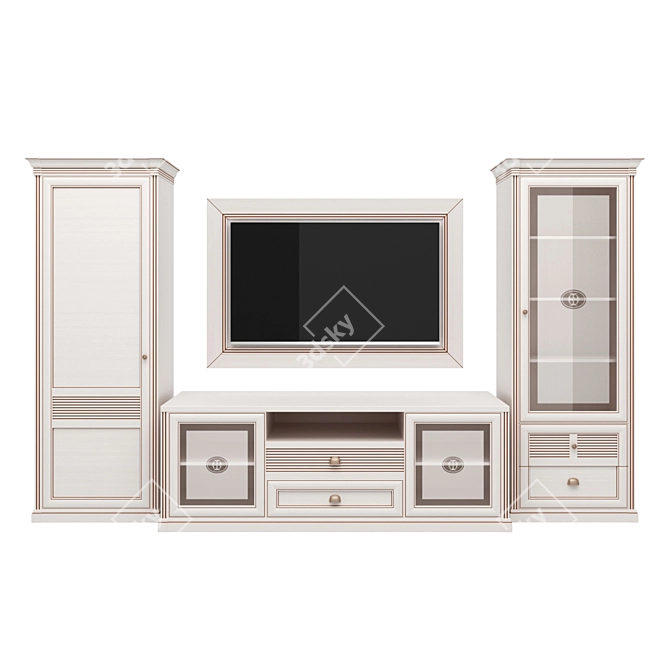 Isotta Mini 2.2 Living Room Set 3D model image 35