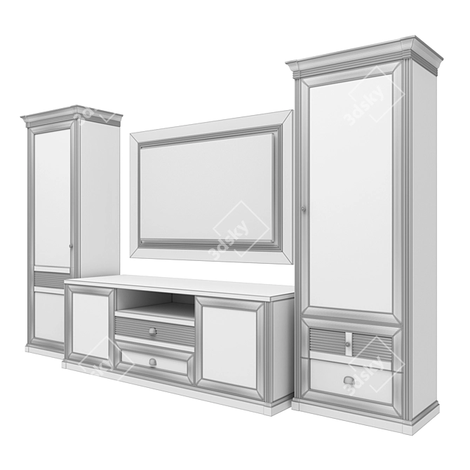 Isotta Mini 2.2 Living Room Set 3D model image 46