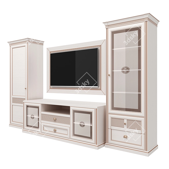 Isotta Mini 2.2 Living Room Set 3D model image 47