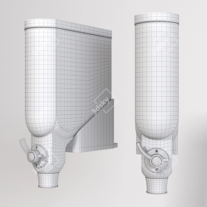 Free Flow PRO 100: Innovative Dry Product Dispenser 3D model image 7