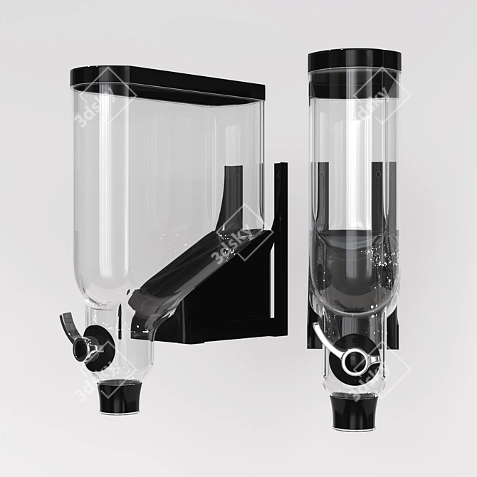 Free Flow PRO 100: Innovative Dry Product Dispenser 3D model image 3