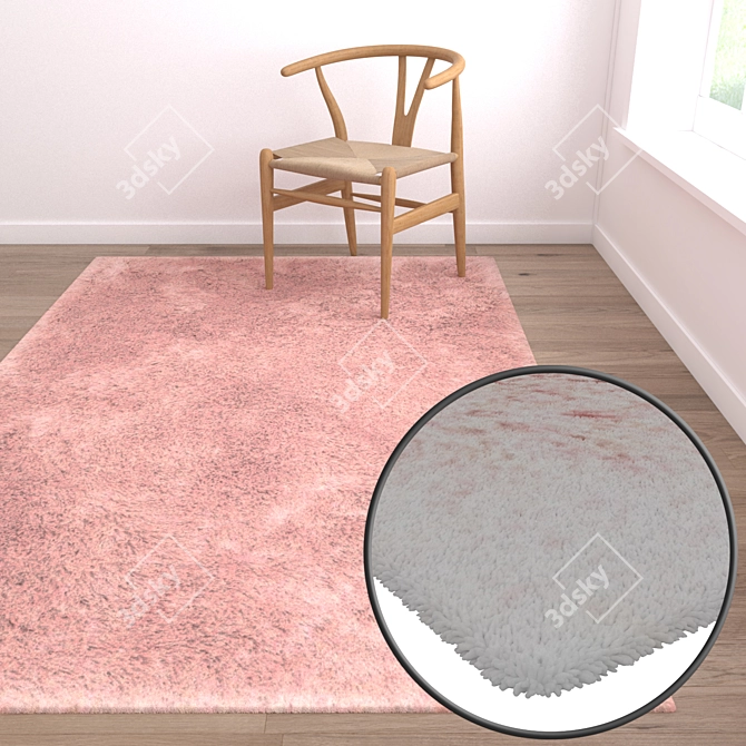 Luxurious Carpet Collection 3D model image 5