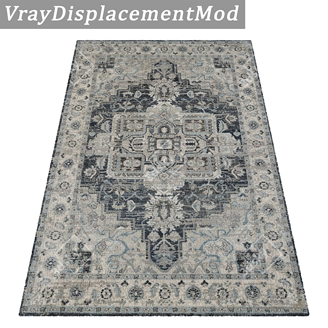 High-Quality Carpet Set 3D model image 3