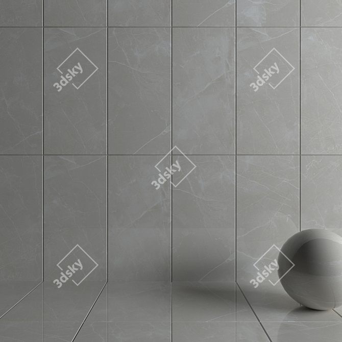 Maison Bone Wall Tiles: Multi-Texture, 3D Max, Corona Render 3D model image 3