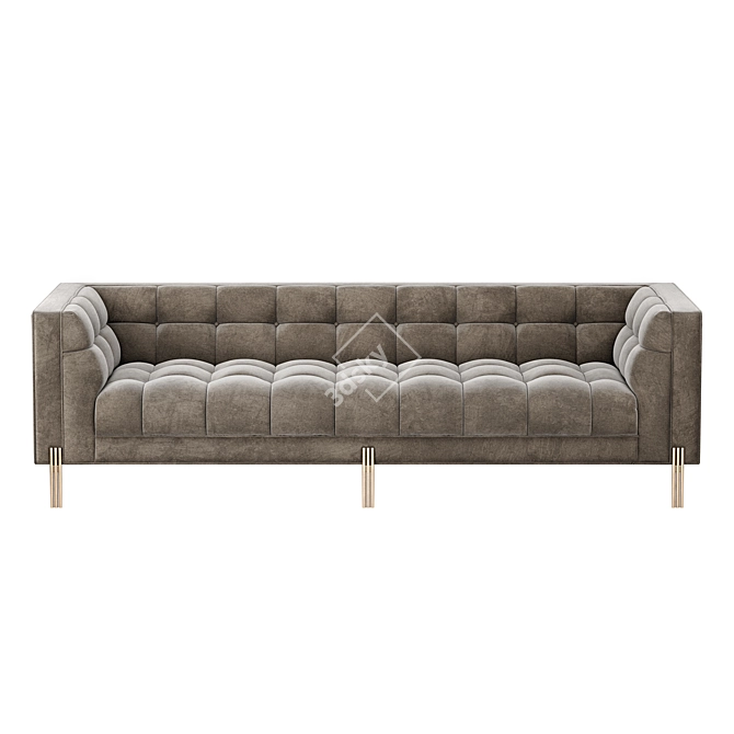 Luxurious Sienna Sofa by Eichholtz 3D model image 2