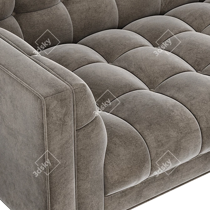 Luxurious Sienna Sofa by Eichholtz 3D model image 3