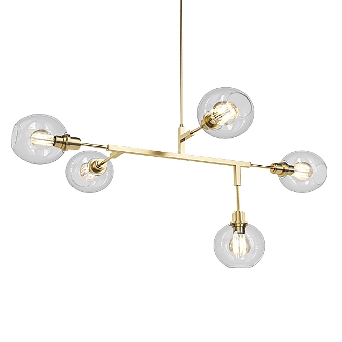 Modern Chandelier Collection 3D model image 5