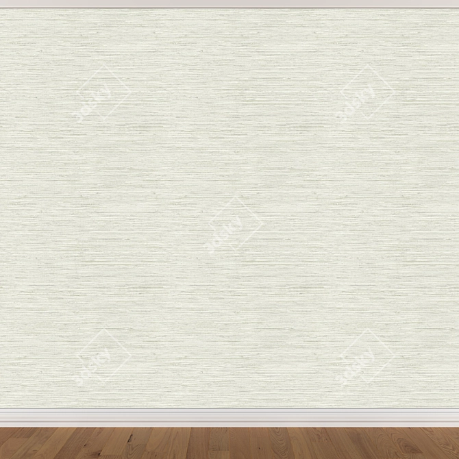 Seamless Wallpaper Set - 3 Colors 3D model image 2