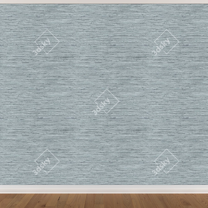 Seamless Wallpaper Set - 3 Colors 3D model image 3