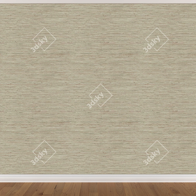 Seamless Wallpaper Set - 3 Colors 3D model image 4