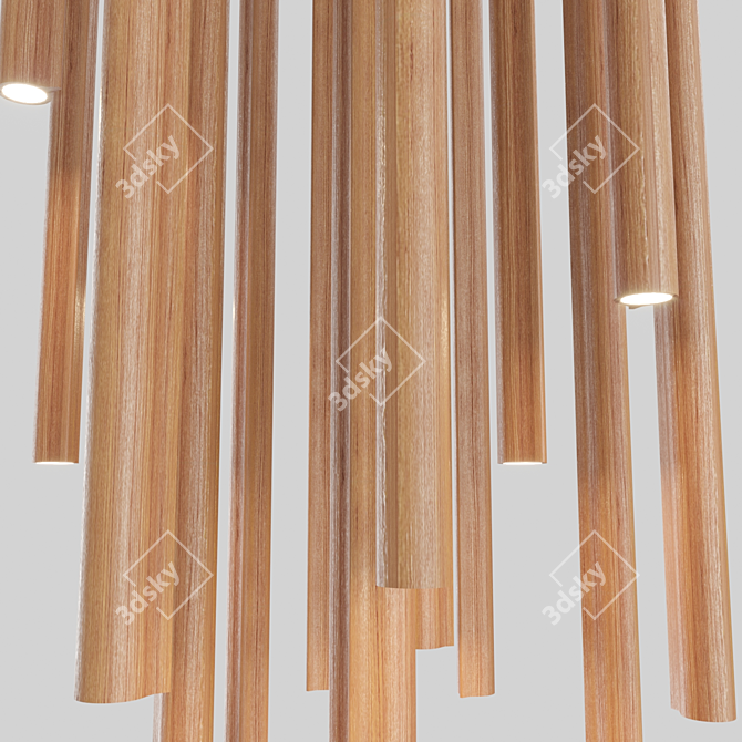 Giorgetti Leaf Pendant Light 3D model image 4