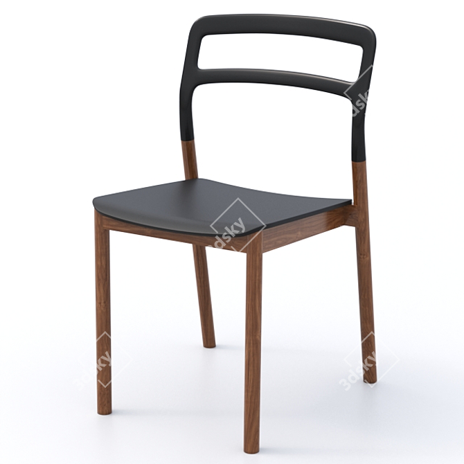 Sleek Florinda Chair: Monica Förster 3D model image 1