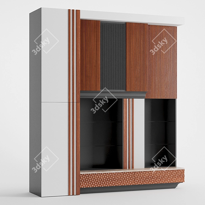 Nextto Living Room Assembly 3D model image 1