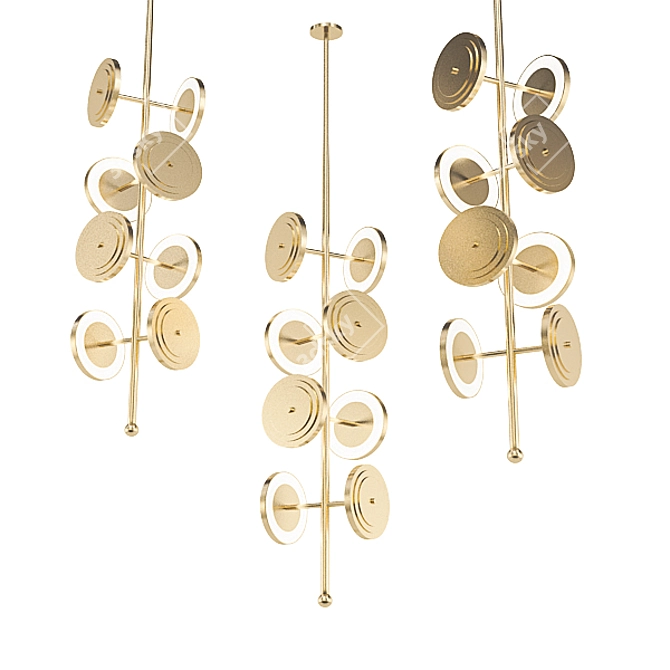 Modern Chandelier Collection 3D model image 4