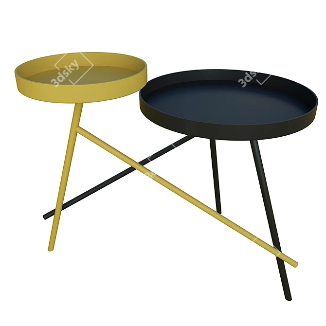 TANGO Coffee Table: Stylish and Modern 3D model image 4