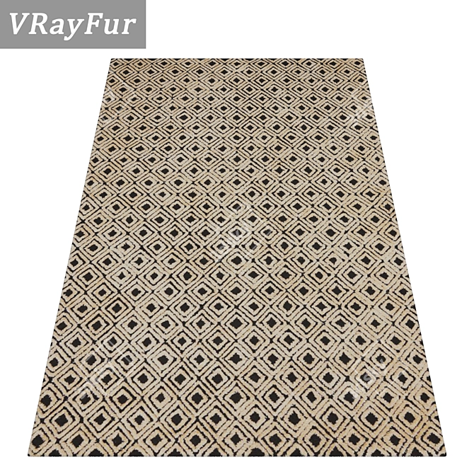 High-Quality Carpet Set 3D model image 2