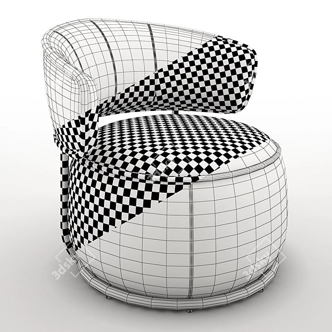 Minimalist Comfort: Armchair Picolo 3D model image 2