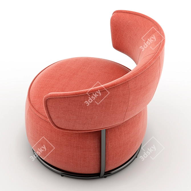 Minimalist Comfort: Armchair Picolo 3D model image 3