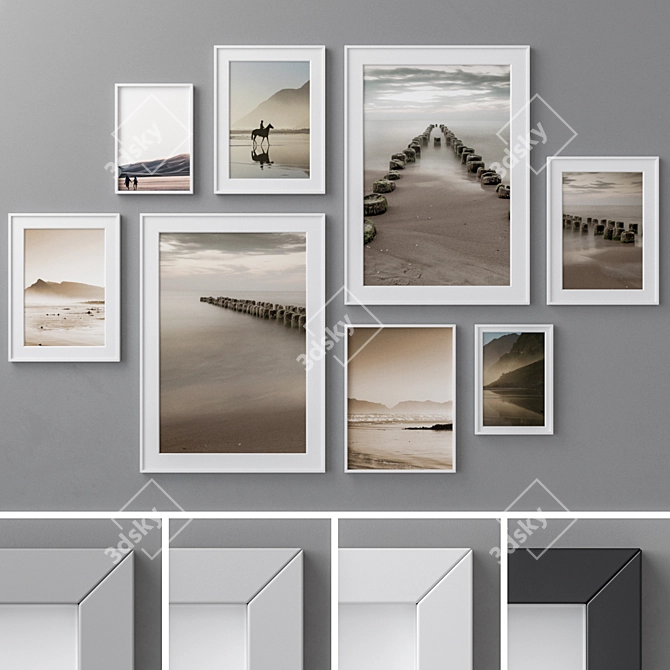 Memories in Frames Set 3D model image 1