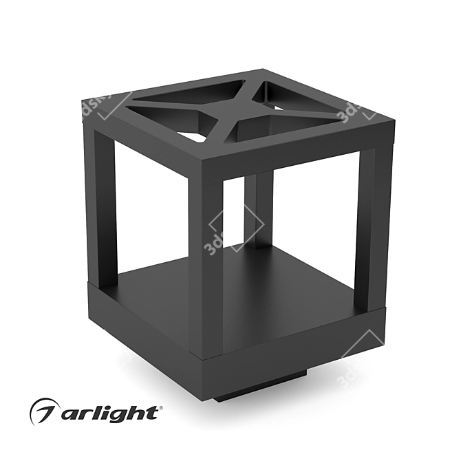 Outdoor LED Path Light 3D model image 2