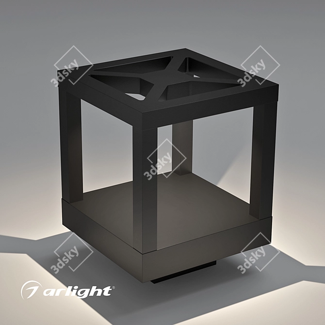 Outdoor LED Path Light 3D model image 3