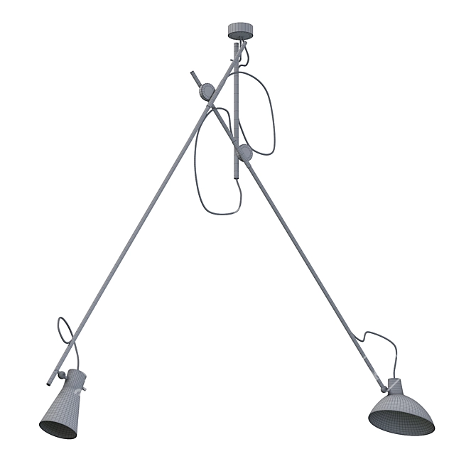  Danish Design Icon: VV Cinquanta Suspension 3D model image 4