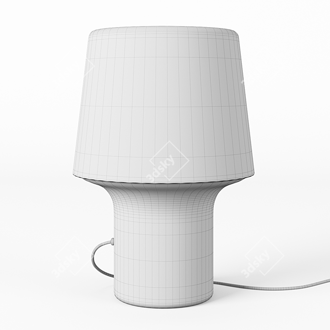 Muuto Cozy Grey Lamp 3D model image 3