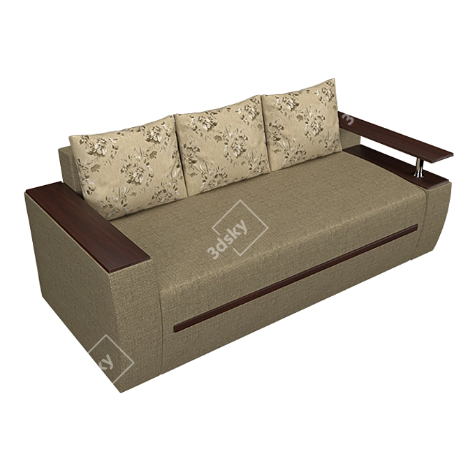 Tokyo Sofa: Modern Comfort for Your Home 3D model image 2