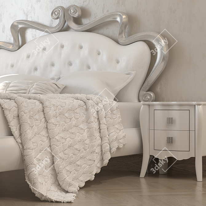 Title: Flex Ludovica Bed 3D model image 2