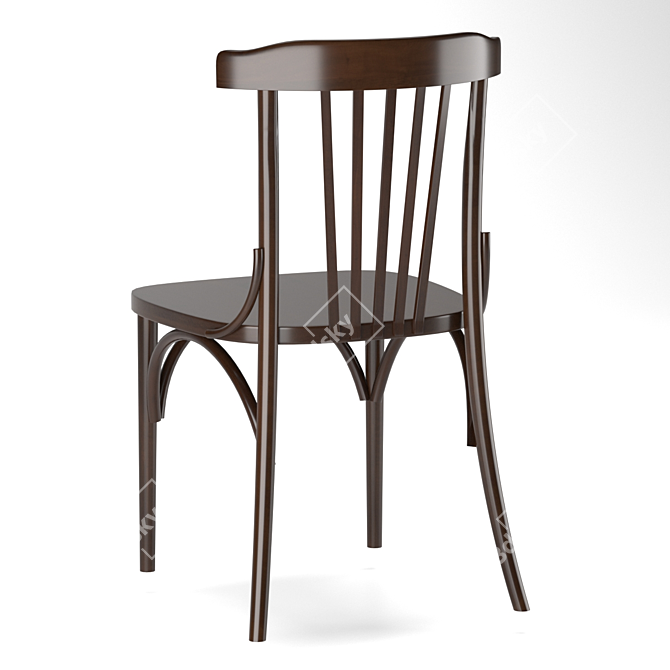 Viennese Cafe Chair, Art. 5314 3D model image 2