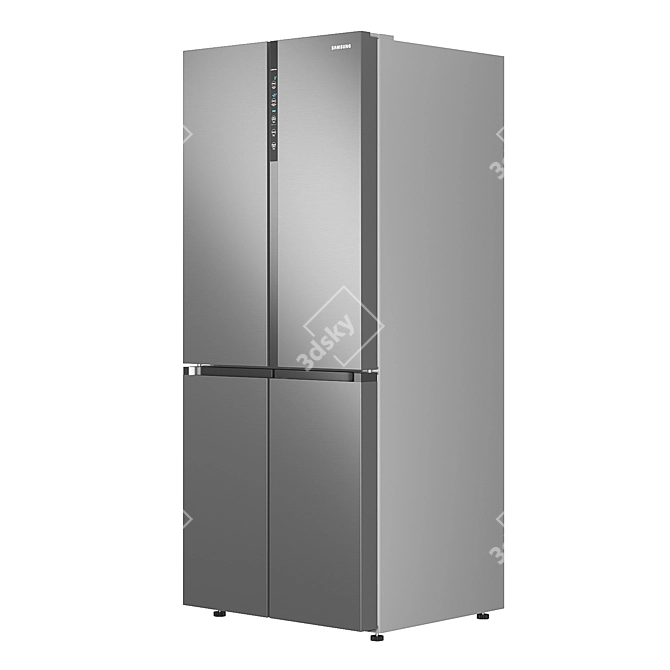 Samsung RF5500 RF50K5920S8 Refrigerator 3D model image 2