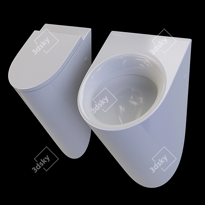 Catalano Urinal with Lid 3D model image 1