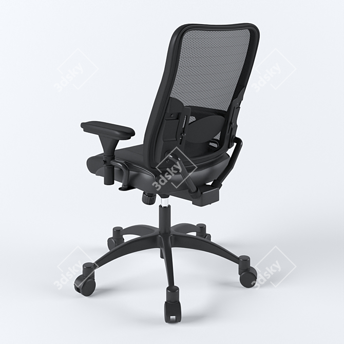 Ultimate Comfort Executive Chair 3D model image 2