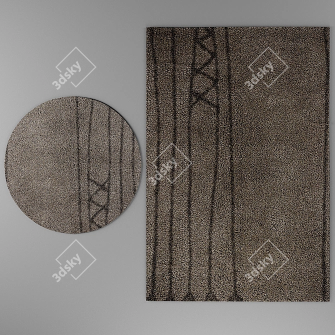 Papuan Heritage Rug 3D model image 1